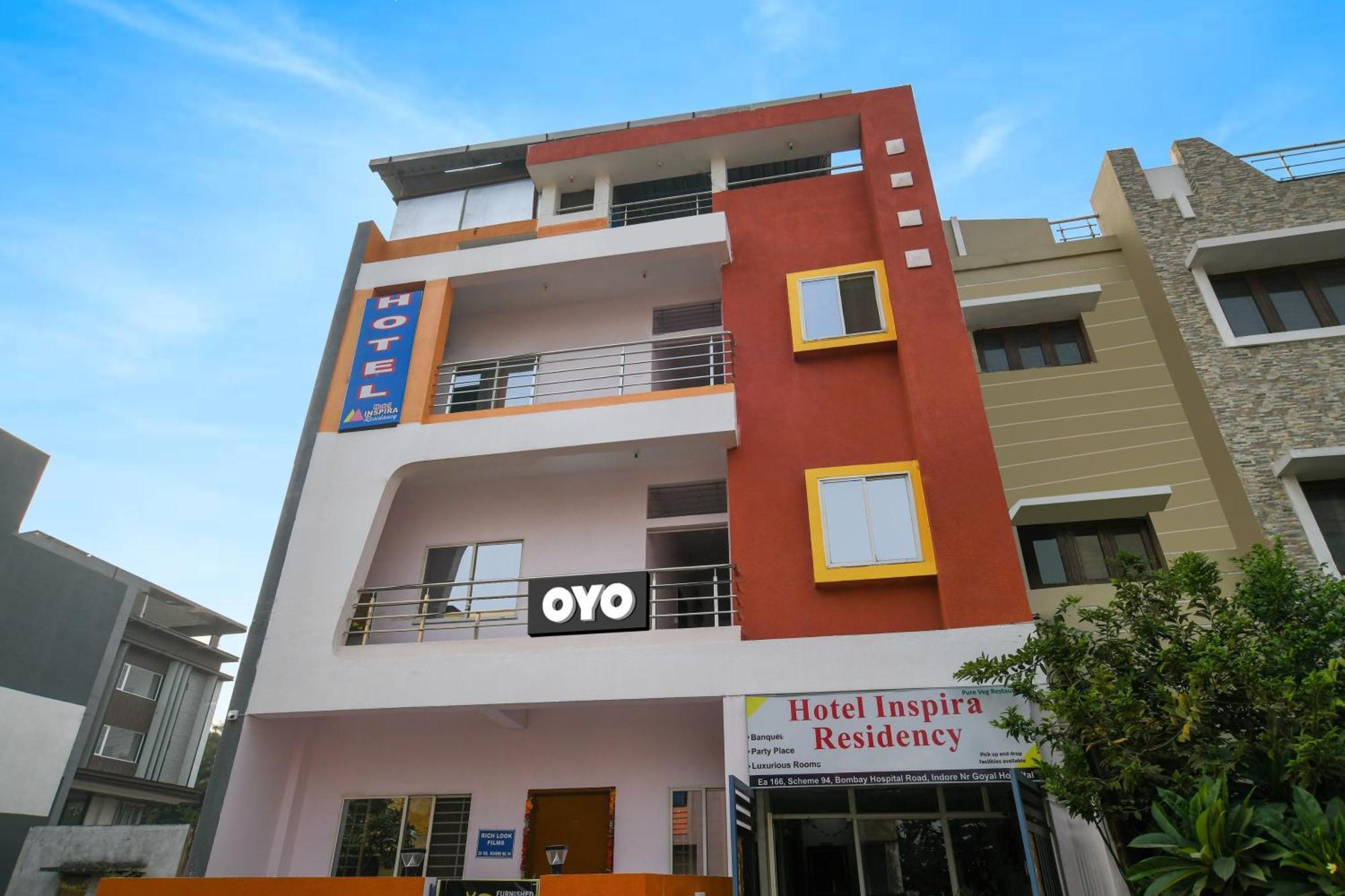 Oyo Hotel Inspira Residency Indore Exterior foto